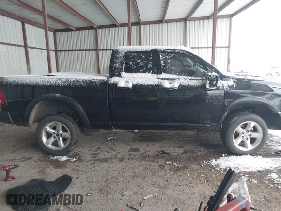 2019 Ram 1500 Classic Warlock with VIN 1C6RR6GT0KS706707, listed as a IAAI auction lot 41289736 with 134,142 mi miles. Bid and sale history available at carsss.com. Image 13.