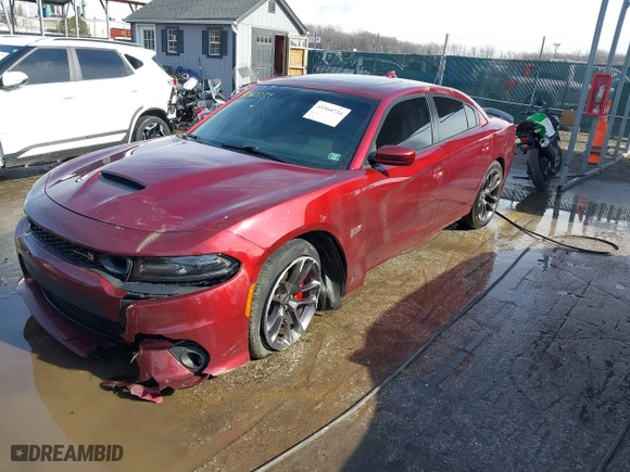 2020 Dodge Charger Scat Pack with VIN 2C3CDXGJ9LH181998, listed as a IAAI auction lot 41560734 with 114,049 mi miles. Bid and sale history available at carsss.com. Image 17.