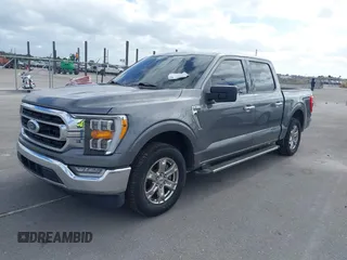 2021 Ford F-150 XL with VIN 1FTEW1CPXMFD00974, listed as a IAAI auction lot 41093772 with 112,890 mi miles and . Bid and sale history available at carsss.com. Image 2.