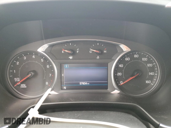 2020 Chevrolet Blazer LT with VIN 3GNKBHRS1LS618065, listed as a Copart auction lot 52375015 with 57,904 mi miles and Salvage title. Bid and sale history available at DreamBid. Image 9.
