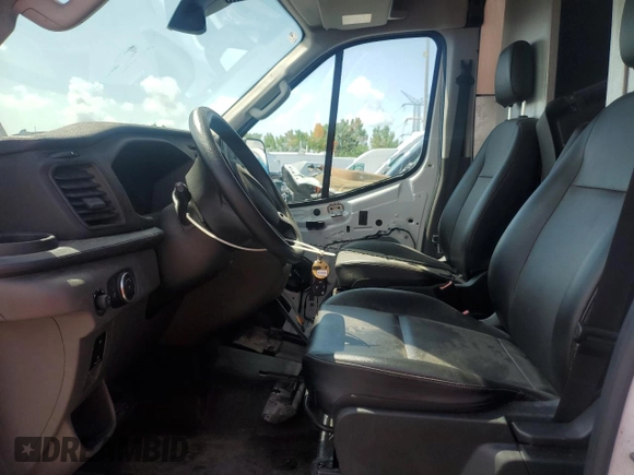 2023 Ford Transit Cargo with VIN 1FTBR1X87PKB07660, listed as a Copart auction lot 63852975 with 37,357 mi miles and Salvage title. Bid and sale history available at DreamBid. Image 7.
