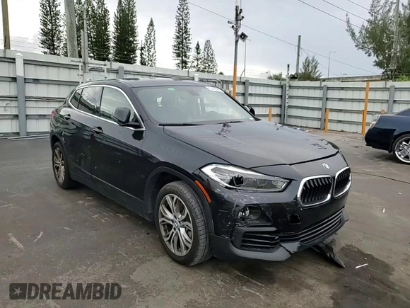 2018 BMW X2 sDrive28i with VIN WBXYJ3C34JEJ91176, listed as a Copart auction lot 63418365 with 62,586 mi miles and Salvage title. Bid and sale history available at DreamBid. Image 14.