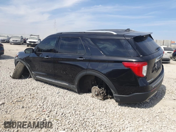 2021 Ford Explorer Limited with VIN 1FMSK8FH5MGB94600, listed as a Copart auction lot 49159405 with 84,868 mi miles and Salvage Title. Bid and sale history available at carsss.com. Image 2.