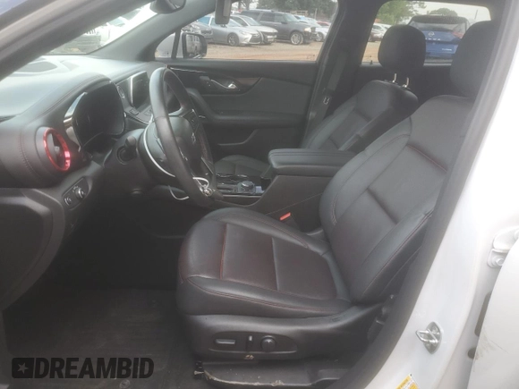 2021 Chevrolet Blazer RS с VIN 3GNKBERS9MS571402, выставлен на аукционе Copart как лот 56555465 с пробегом 82 115 миль миль и Списание • Salvage title. История ставок и продаж доступна на DreamBid. Изображение 7.