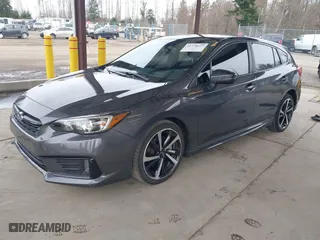 2022 Subaru Impreza Sport with VIN 4S3GTAM68N3717598, listed as a IAAI auction lot 41778477 with 36,555 mi miles. Bid and sale history available at carsss.com. Image 18.