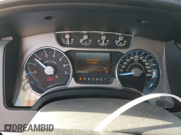 2011 Ford F-150 XLT with VIN 1FTFW1ETXBFA93966, listed as a Copart auction lot 50898285 with 233,620 mi miles and Clean Title. Bid and sale history available at carsss.com. Image 9.
