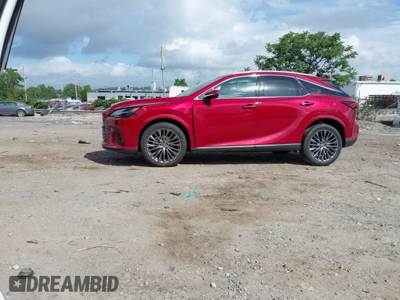 2024 Lexus RX 350h z VIN 2T2BBMCA9RC036038, wystawiony jako IAAI lot #42672432 z przebiegiem Nie podano mil oraz . Historia ofert i sprzedaży dostępna na DreamBid. Obrazek 6.