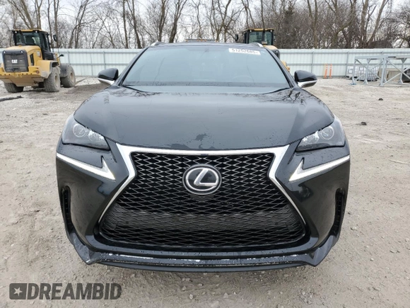 2015 Lexus NX 200t with VIN JTJBARBZ6F2018650, listed as a Copart auction lot 51252685 with 124,980 mi miles and Clean title. Bid and sale history available at DreamBid. Image 5.