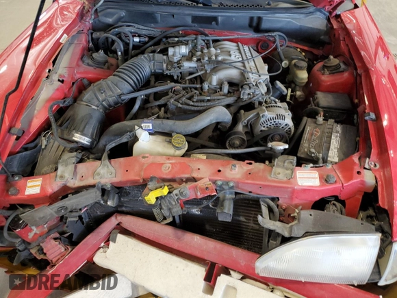 1998 Ford Mustang with VIN 1FAFP4448WF143882, listed as a Copart auction lot 53866905 with 109,835 mi miles and Salvage title. Bid and sale history available at DreamBid. Image 11.