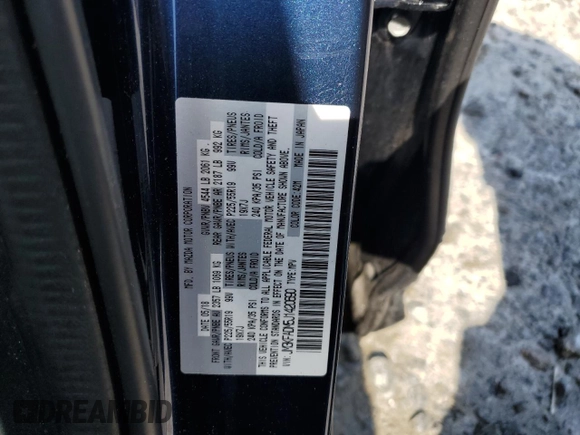 2018 Mazda CX-5 Grand Touring z VIN JM3KFADM5J1420690, wystawiony jako Copart lot #56897875 z przebiegiem 46 483 mil mil oraz Szkoda całkowita • Salvage title. Historia ofert i sprzedaży dostępna na DreamBid. Obrazek 12.