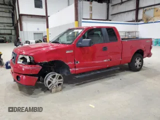 2008 Ford F-150 STX с VIN 1FTRX14W78FB43995, выставлен на аукционе Copart как лот 57146925 с пробегом 152 126 миль миль и На запчасти • Non repairable. История ставок и продаж доступна на DreamBid. Изображение 1.