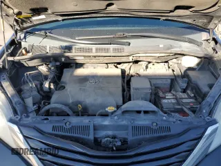 2012 Toyota Sienna LE with VIN 5TDJK3DC9CS038655, listed as a Copart auction lot 46852235 with 193,074 mi miles and Salvage Title. Bid and sale history available at carsss.com. Image 11.