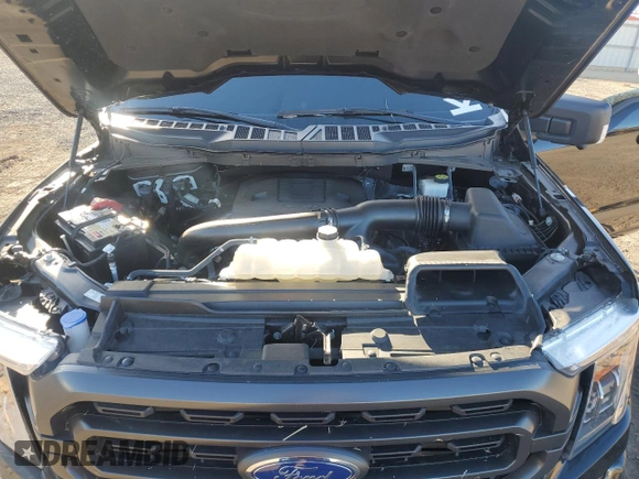 2023 Ford F-150 XL with VIN 1FTFW1E87PKE76757, listed as a Copart auction lot 87314154 with 10,280 mi miles and Salvage Title. Bid and sale history available at carsss.com. Image 13.