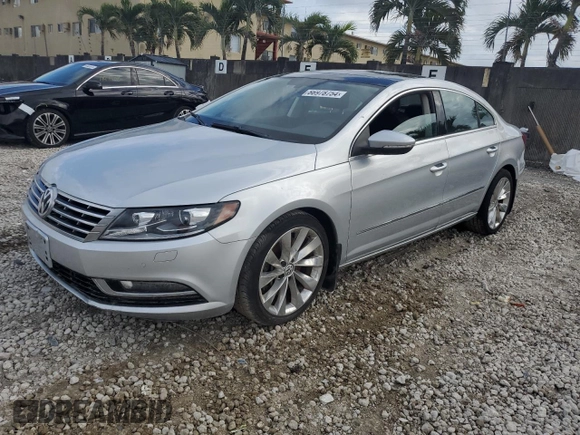 2013 Volkswagen CC VR6 Executive 4Motion with VIN WVWGU7AN2DE513930, listed as a Copart auction lot 86978754 with 0 mi miles and Salvage Title. Bid and sale history available at carsss.com. Image 1.