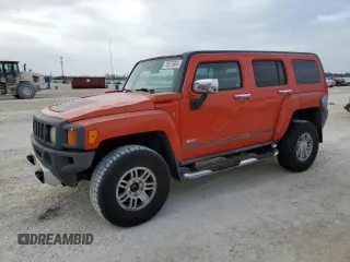 2008 Hummer H3 SUV Luxury with VIN 5GTEN13E388130848, listed as a Copart auction lot 78573684 with 79,702 mi miles and Salvage Title. Bid and sale history available at carsss.com. Image 1.
