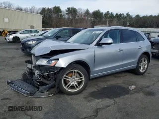 2015 Audi Q5 Premium Plus with VIN WA1LFAFP8FA100379, listed as a Copart auction lot 49571005 with Not provided miles and Salvage title. Bid and sale history available at DreamBid. Image 1.