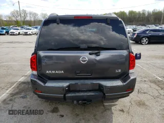 2010 Nissan Armada Titanium z VIN 5N1AA0NC5AN600307, wystawiony jako Copart lot #52793295 z przebiegiem 142 816 mil mil oraz Szkody całkowita. Historia ofert i sprzedaży dostępna na DreamBid. Obrazek 6.