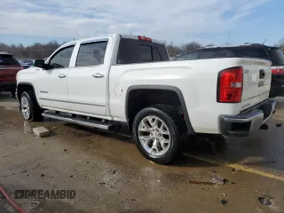2015 GMC Sierra 1500 SLT with VIN 3GTU2VEC8FG343266, listed as a Copart auction lot 45917455 with Not Provided miles and Salvage Title. Bid and sale history available at DreamBid. Image 2.