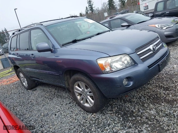 2006 Toyota Highlander Hybrid with VIN JTEEW21A260023243, listed as a IAAI auction lot 41778209 with 230,228 mi miles. Bid and sale history available at carsss.com. Image 1.