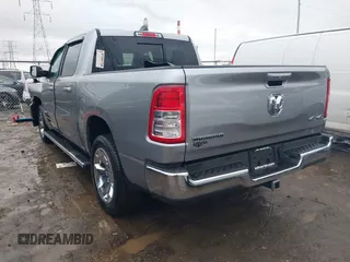 2021 Ram 1500 Big Horn with VIN 1C6RRFFG8MN723311, listed as a IAAI auction lot 41476374 with 39,355 mi miles and . Bid and sale history available at DreamBid. Image 3.