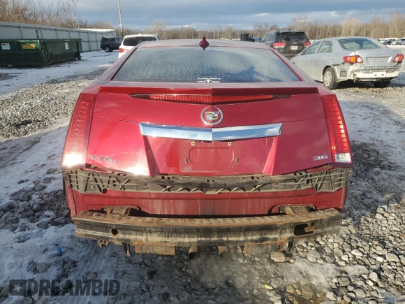 2013 Cadillac CTS Coupe Performance with VIN 1G6DL1E36D0111131, listed as a Copart auction lot 42218675 with 163,949 mi miles and Salvage Title. Bid and sale history available at carsss.com. Image 6.