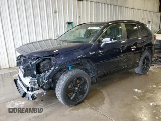 2021 Toyota RAV4 Hybrid XSE with VIN 2T3E6RFV7MW009954, listed as a Copart auction lot 54954425 with 61,397 mi miles and Salvage title. Bid and sale history available at DreamBid. Image 1.