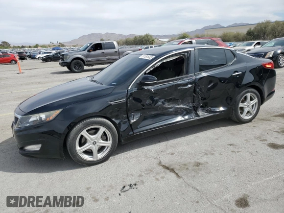 2013 Kia Optima EX with VIN 5XXGN4A71DG249169, listed as a Copart auction lot 51181635 with 83,188 mi miles and Salvage title. Bid and sale history available at DreamBid. Image 1.