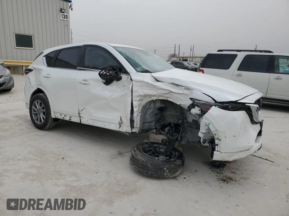 2024 Mazda CX-5 2.5 S Preferred Package with VIN JM3KFBCL8R0435717, listed as a Copart auction lot 48352125 with 19,642 mi miles and Salvage Title. Bid and sale history available at carsss.com. Image 4.