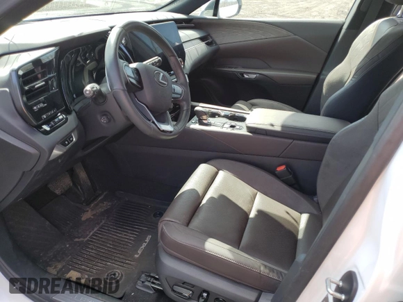 2023 Lexus RX 350 with VIN 2T2BAMCA6PC009752, listed as a Copart auction lot 75423764 with 27,726 mi miles and Salvage title. Bid and sale history available at DreamBid. Image 7.