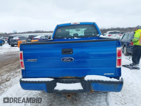 2014 Ford F-150 XL with VIN 1FTFX1EFXEKG30547, listed as a IAAI auction lot 41582539 with 117,314 mi miles. Bid and sale history available at carsss.com. Image 16.