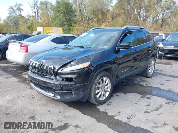 2014 Jeep Cherokee Limited z VIN 1C4PJMDS9EW266300, wystawiony jako IAAI lot #40675527 z przebiegiem 156 133 mil mil oraz . Historia ofert i sprzedaży dostępna na DreamBid. Obrazek 2.