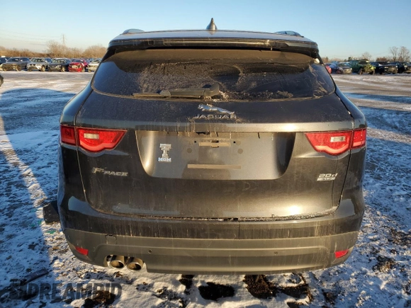 2017 Jaguar F-Pace 20d R-Sport with VIN SADCL2BN0HA088311, listed as a Copart auction lot 89003185 with Not Provided miles and Clean Title. Bid and sale history available at DreamBid. Image 6.