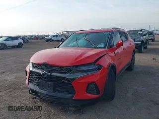 2021 Chevrolet Blazer RS с VIN 3GNKBERS7MS515989, выставлен на аукционе IAAI как лот 41854514 с пробегом 78 350 миль миль и . История ставок и продаж доступна на DreamBid. Изображение 6.