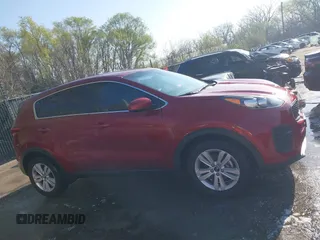 2017 Kia Sportage LX with VIN KNDPM3AC5H7121087, listed as a IAAI auction lot 41967697 with 91,175 mi miles. Bid and sale history available at carsss.com. Image 14.