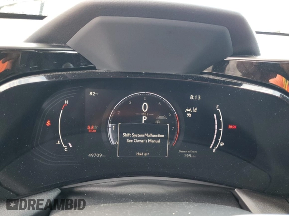 2022 Lexus NX 350 Premium with VIN 2T2GGCEZ7NC015980, listed as a Copart auction lot 61009695 with 49,709 mi miles and Salvage title. Bid and sale history available at DreamBid. Image 9.