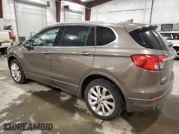2016 Buick Envision Premium II with VIN LRBFXFSX8GD010358, listed as a Copart auction lot 85170884 with 144,452 mi miles and Salvage Title. Bid and sale history available at carsss.com. Image 2.