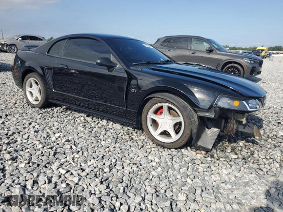 2000 Ford Mustang GT with VIN 1FAFP42X1YF247064, listed as a Copart auction lot 56169385 with 29,845 mi miles and Salvage title. Bid and sale history available at DreamBid. Image 4.