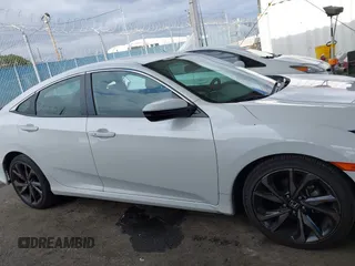 2019 Honda Civic Sedan Sport with VIN 2HGFC2F85KH539451, listed as a IAAI auction lot 42047385 with 312,478 mi miles. Bid and sale history available at carsss.com. Image 13.