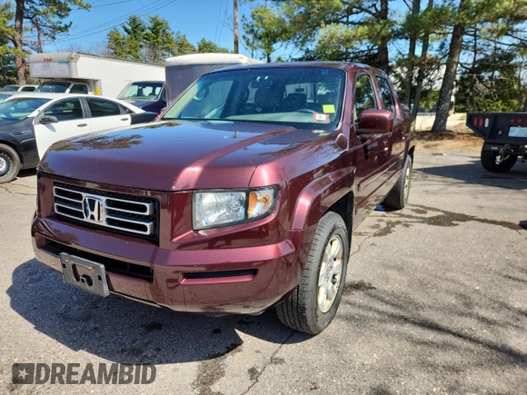 2007 Honda Ridgeline RTL z VIN 2HJYK16537H545407, wystawiony jako Copart lot #55645055 z przebiegiem 152 138 mil mil oraz Czysty tytuł • Clean title. Historia ofert i sprzedaży dostępna na DreamBid. Obrazek 2.