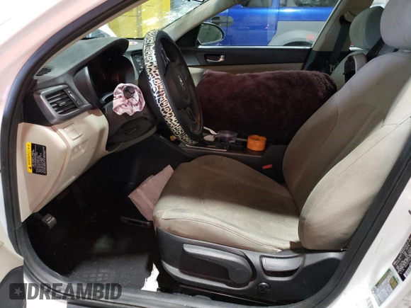 2016 Kia Optima LX with VIN 5XXGT4L30GG002858, listed as a Copart auction lot 74230034 with 83,651 mi miles and Salvage title. Bid and sale history available at DreamBid. Image 7.