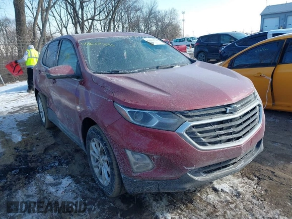 2019 Chevrolet Equinox LT with VIN 2GNAXKEV1K6101226, listed as a IAAI auction lot 41639770 with 99,425 mi miles. Bid and sale history available at carsss.com. Image 1.