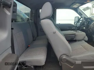 2011 Ford F-250 XL with VIN 1FT7X2B66BEC41526, listed as a Copart auction lot 63617455 with 197,068 mi miles and Salvage title. Bid and sale history available at DreamBid. Image 10.