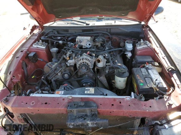 2001 Ford Mustang GT Deluxe with VIN 1FAFP45X21F124584, listed as a Copart auction lot 54274484 with 108,110 mi miles and Salvage Title. Bid and sale history available at carsss.com. Image 11.