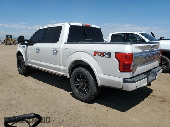 2018 Ford F-150 XL with VIN 1FTFW1E18JFC54246, listed as a Copart auction lot 60468305 with 89,814 mi miles and Salvage title. Bid and sale history available at DreamBid. Image 2.