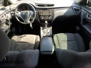 2016 Nissan Rogue SV with VIN KNMAT2MT7GP721008, listed as a Copart auction lot 48559485 with 187,319 mi miles and Salvage Title. Bid and sale history available at carsss.com. Image 8.