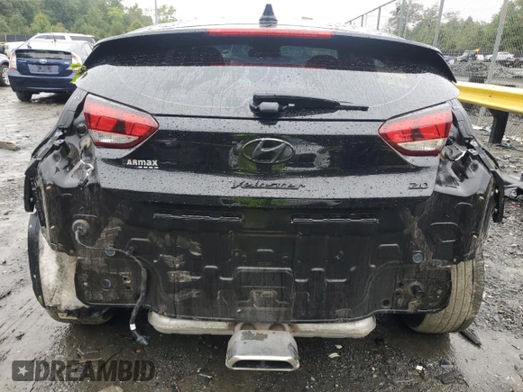 2021 Hyundai Veloster 2.0 Premium with VIN KMHTG6AFXMU032611, listed as a Copart auction lot 72994204 with 21,916 mi miles and Salvage Title. Bid and sale history available at carsss.com. Image 6.