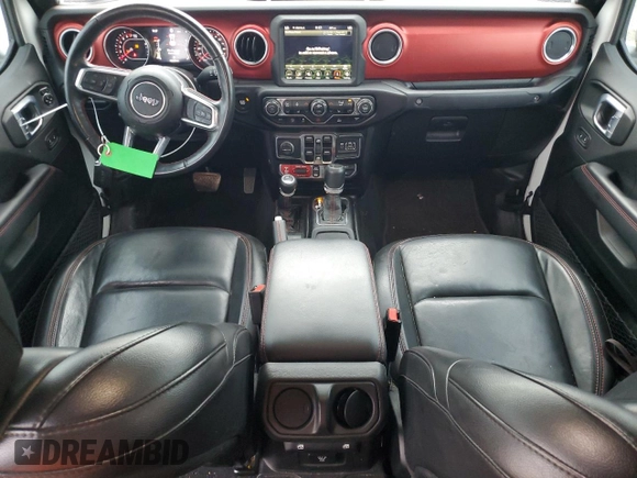 2022 Jeep Gladiator Rubicon with VIN 1C6JJTBG1NL119900, listed as a Copart auction lot 72457754 with 70,055 mi miles and Salvage title. Bid and sale history available at DreamBid. Image 8.