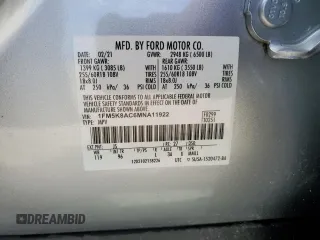2021 Ford Explorer z VIN 1FM5K8AC6MNA11922, wystawiony jako Copart lot #71520684 z przebiegiem Nie podano mil oraz Nie do naprawy • Non repairable. Historia ofert i sprzedaży dostępna na DreamBid. Obrazek 13.