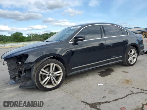 2014 Volkswagen Passat SEL Premium z VIN 1VWCN7A34EC066375, wystawiony jako Copart lot #54016005 z przebiegiem 170 305 mil mil oraz Szkoda całkowita • Salvage title. Historia ofert i sprzedaży dostępna na DreamBid. Obrazek 1.