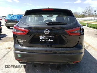 2022 Nissan Rogue S with VIN JN1BJ1AV9NW347808, listed as a Copart auction lot 52240685 with 53,078 mi miles and Salvage title. Bid and sale history available at DreamBid. Image 6.